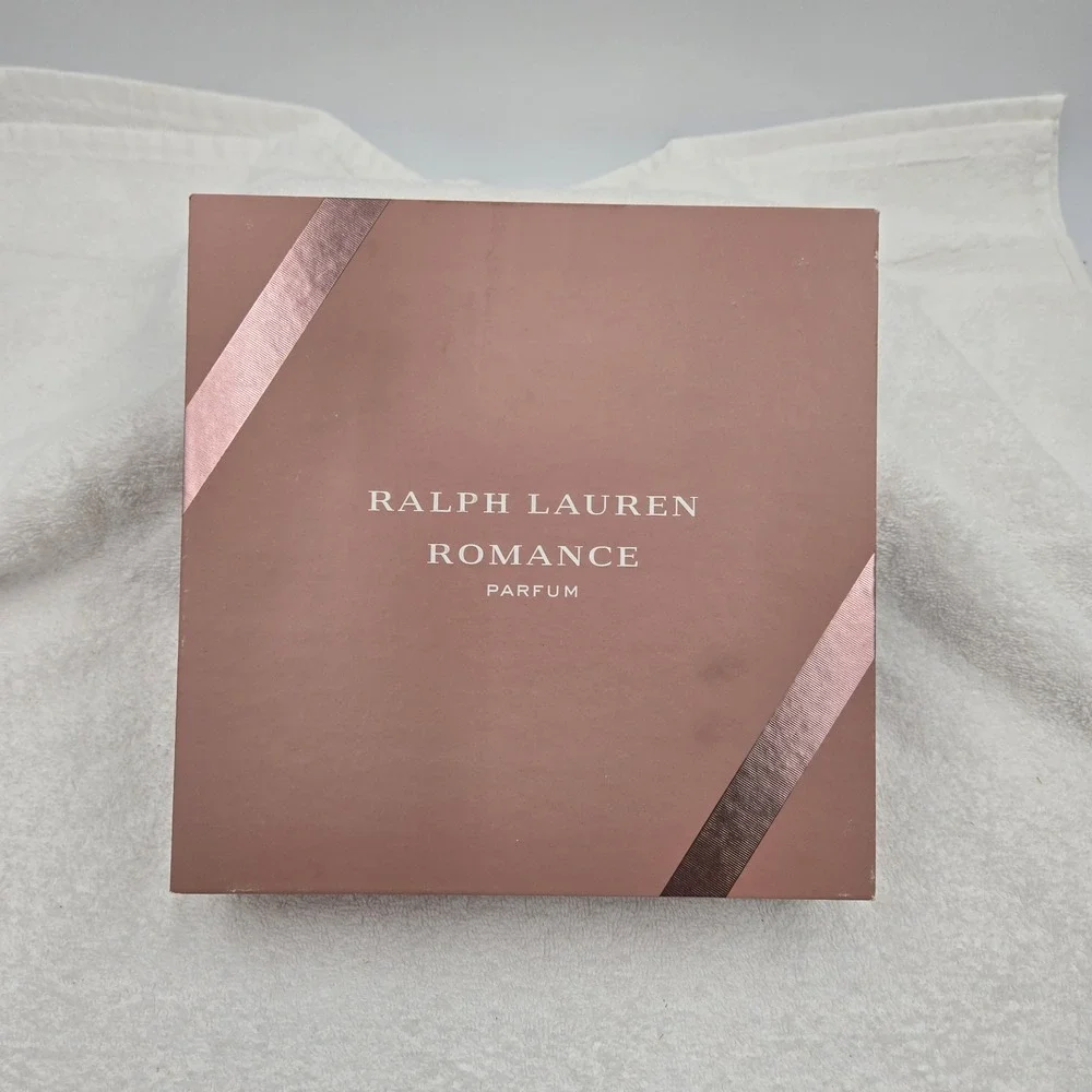 Ralph Lauren Romance EMPTY Gift Set Boxes Craft Supply Upcycle Decoupage Decor